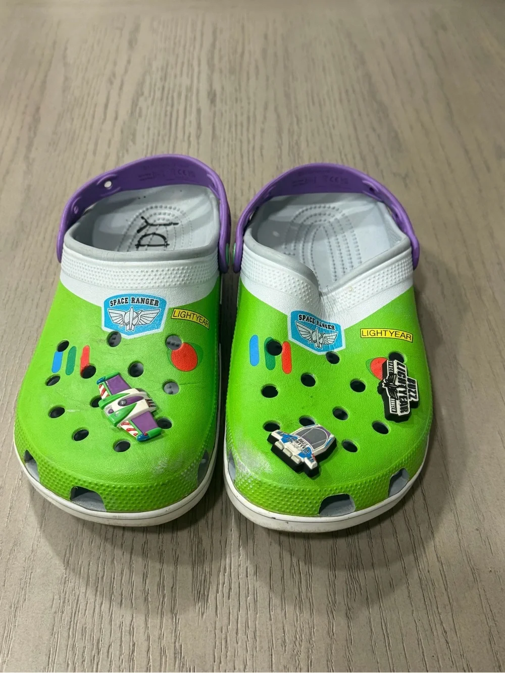 CROCS Green and Purple Men’s Rain & Snow Clog